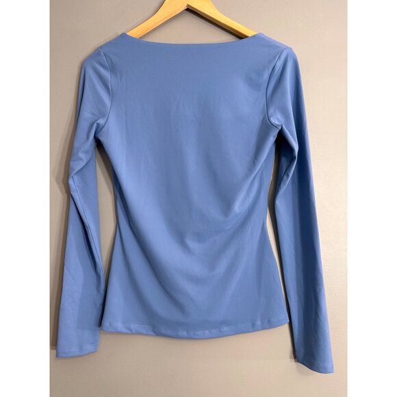 Susana Monaco NWT tie circle long sleeve top S - Picture 6 of 10